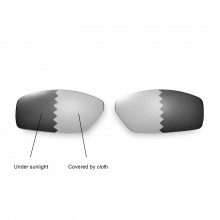 Walleva Transition/Photochromic Polarized Replacement Lenses For Spy Optic Dirty MO Sunglasses